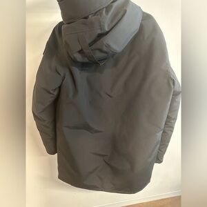 Canada Goose Langford Parka Men's Black Hooded Jacket